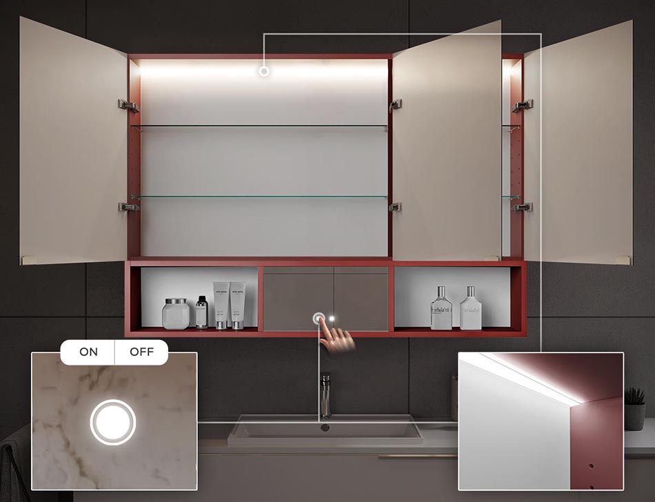 LED osvetlitev Notranja LED osvetlitev