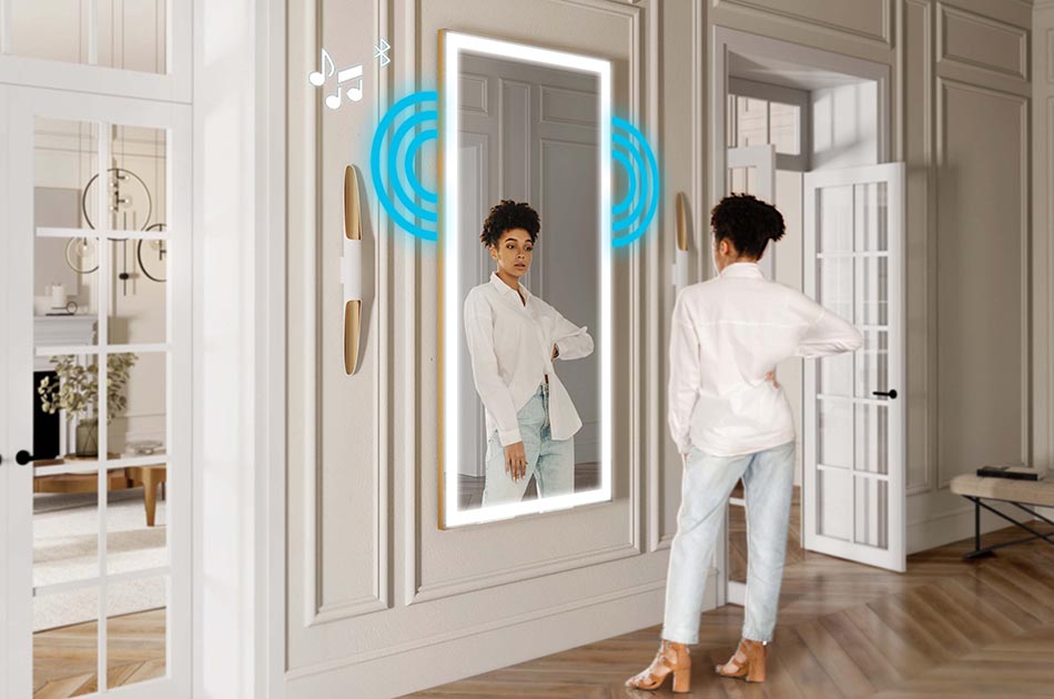 Z zvočniki Bluetooth lahko predvajate svojo najljubšo glasbo, radio ali podkaste s svojega pametnega telefona.