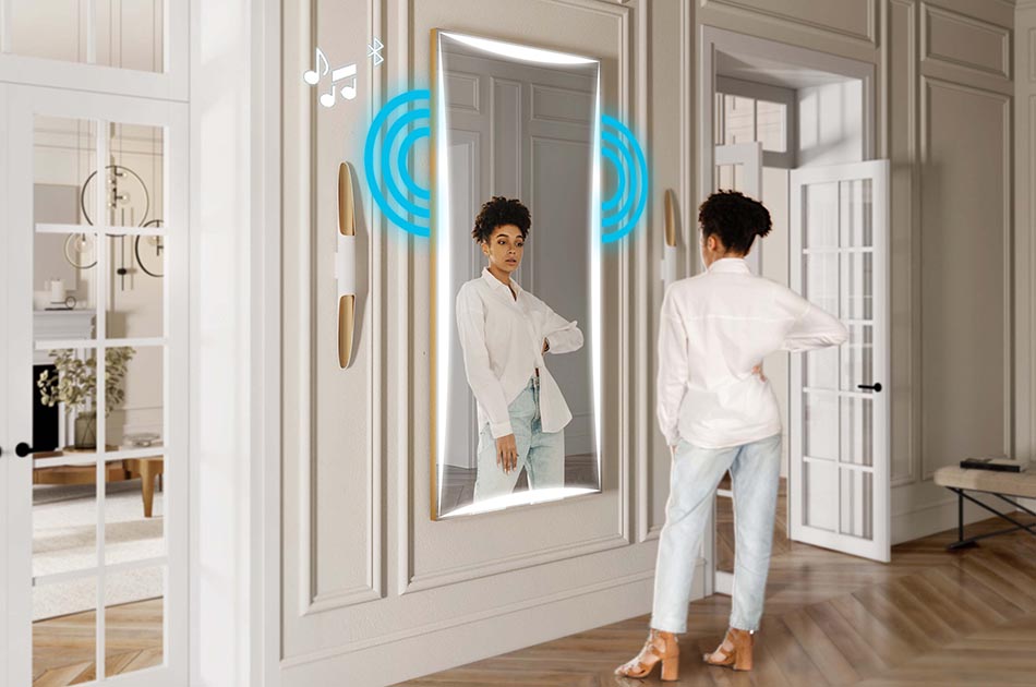Z zvočniki Bluetooth lahko predvajate svojo najljubšo glasbo, radio ali podkaste s svojega pametnega telefona.