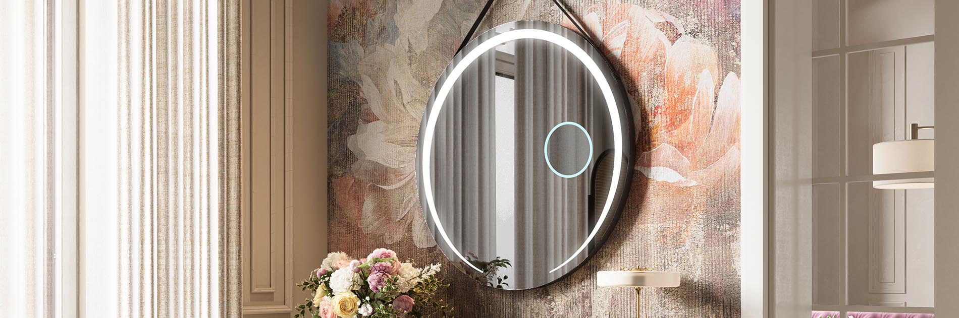 Se spomnite, kolikokrat ste stali pred ogledalom in poskušali narisati popolno črto na vekah? Mi imamo rešitev za vas! Kozmetično ogledalo s 3-kratno povečavo, vgrajeno v LED kopalniško ogledalo, bo poskrbelo, da bo vaš make-up vedno popoln! Ta majhen pripomoček bo hitro in učinkovito rešil vaše jutranje težave z nego obraza.