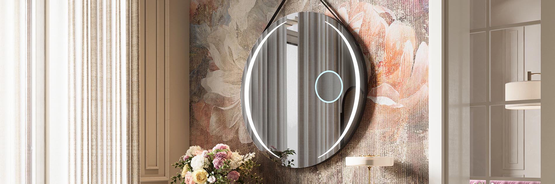 Se spomnite, kolikokrat ste stali pred ogledalom in poskušali narisati popolno črto na vekah? Mi imamo rešitev za vas! Kozmetično ogledalo s 3-kratno povečavo, vgrajeno v LED kopalniško ogledalo, bo poskrbelo, da bo vaš make-up vedno popoln! Ta majhen pripomoček bo hitro in učinkovito rešil vaše jutranje težave z nego obraza.