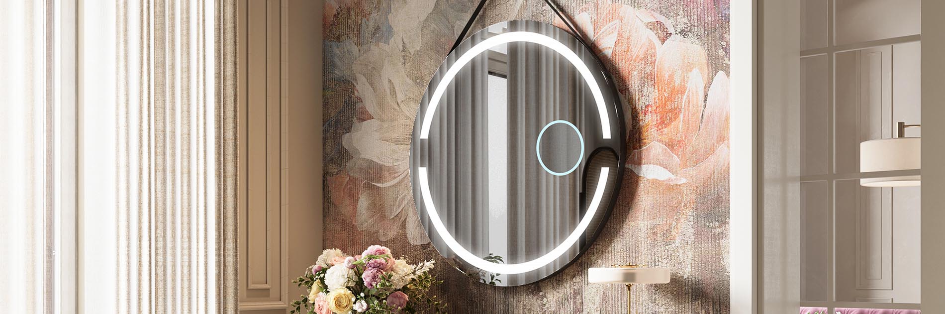 Se spomnite, kolikokrat ste stali pred ogledalom in poskušali narisati popolno črto na vekah? Mi imamo rešitev za vas! Kozmetično ogledalo s 3-kratno povečavo, vgrajeno v LED kopalniško ogledalo, bo poskrbelo, da bo vaš make-up vedno popoln! Ta majhen pripomoček bo hitro in učinkovito rešil vaše jutranje težave z nego obraza.