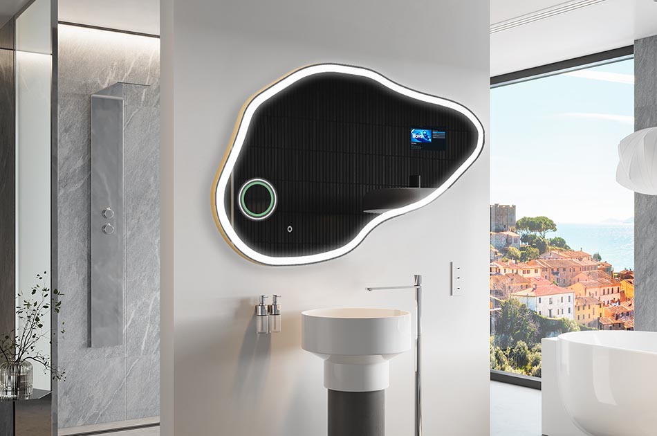 Interaktivno ogledalo z Google Assistant je inovativna naprava, ki združuje funkcije ogledala z multimedijsko napravo in glasovnim pomočnikom Google. Enostavno lahko izkoristite široko paleto funkcij, kot so preverjanje vremena, snemanje glasovnih zapiskov, pregledovanje koledarja, zagon aplikacij za pretakanje, uporaba iskanja Google, videoklici.