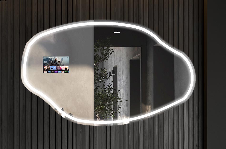 Interaktivno ogledalo z Google Assistant je inovativna naprava, ki združuje funkcije ogledala z multimedijsko napravo in glasovnim pomočnikom Google. Enostavno lahko izkoristite široko paleto funkcij, kot so preverjanje vremena, snemanje glasovnih zapiskov, pregledovanje koledarja, zagon aplikacij za pretakanje, uporaba iskanja Google, videoklici.
