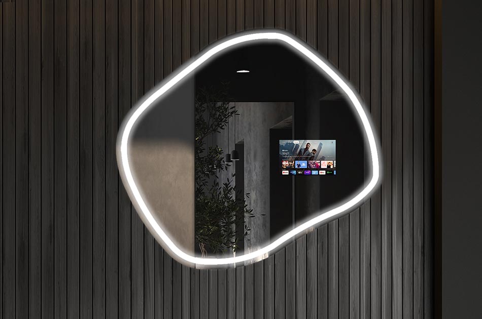 Interaktivno ogledalo z Google Assistant je inovativna naprava, ki združuje funkcije ogledala z multimedijsko napravo in glasovnim pomočnikom Google. Enostavno lahko izkoristite široko paleto funkcij, kot so preverjanje vremena, snemanje glasovnih zapiskov, pregledovanje koledarja, zagon aplikacij za pretakanje, uporaba iskanja Google, videoklici.