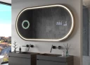 Uokvirjena ogledala LED