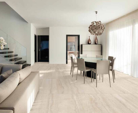 Talna keramika 60 x 120 cm, bež mat A4H1063 Memento Travertino Ambra Mat