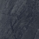 Glazirani keramični ploščici za tla, 60 x 120 cm, antracitna kamnita, mat, A4H1139 Agathos Anthracite #1