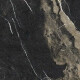 Glazirani keramični ploščici za tla Pierre Black 120 x 120 cm, črni, sijajni, z zlatimi žilami, rektificirani A4H197 #8