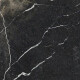 Glazirani keramični ploščici za tla Pierre Black 120 x 120 cm, črni, sijajni, z zlatimi žilami, rektificirani A4H197 #9