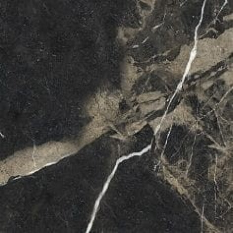 Glazirani keramični ploščici za tla Pierre Black 120 x 120 cm, črni, sijajni, z zlatimi žilami, rektificirani A4H197 #13