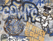 Glazirani keramični ploščici za tla, 120 x 280 cm, siva mat, rektificirana, A4H248 City Graffiti Grey
