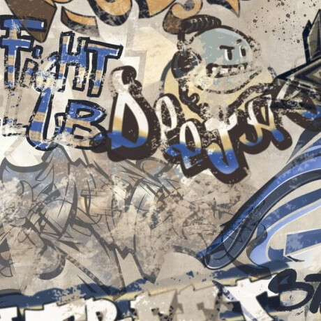Glazirana keramična ploščica za tla, velikega formata 120 x 280 cm, bež mat, rektificirana, A4H255 City Graffiti Beige #3