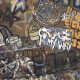 Glazirana keramična ploščica za tla, velikega formata 120 x 280 cm, mat, rektificirana, A4H262 City Graffiti Multicolor #1