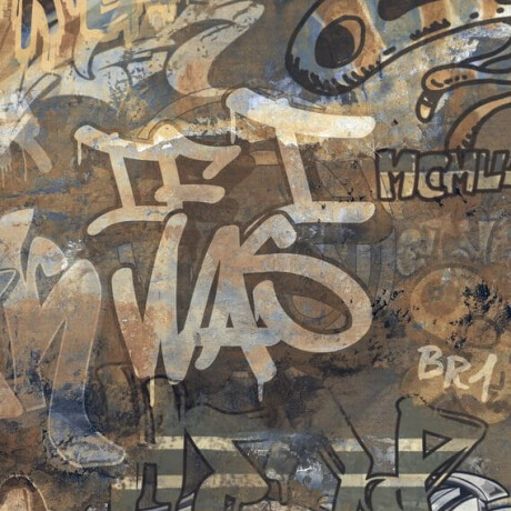 Glazirana keramična ploščica za tla, velikega formata 120 x 280 cm, mat, rektificirana, A4H262 City Graffiti Multicolor #2