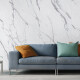 Velikoformatna glazirana keramična ploščica 120 x 270 cm, sijajna, s sivimi žilami, rektificirana A4H451 Statuario Superiore #9