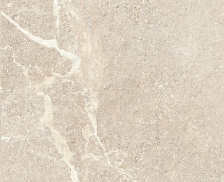 Kamenita ploščica z žilami za tla, 100 x 100, mat, sivo-bežna barva taupe A4H508 Volterra Bone