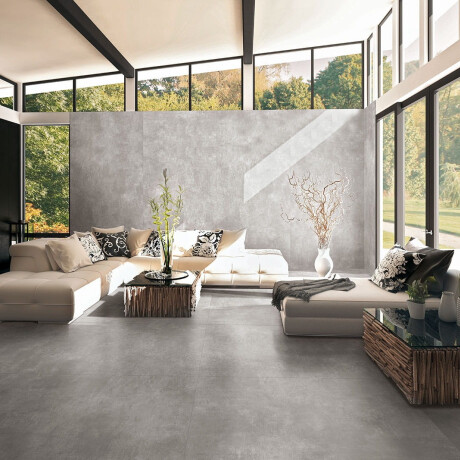 Velikoformatna keramika 120x280, siva mat betonska barva A4H763 Louft Ash #4