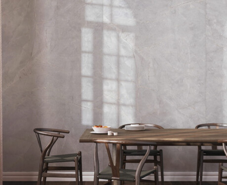 Velikoformatna keramika 120x280, marmor z žilami, sijajna, A4H800 Omani Pearl