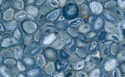 Velikoformatna keramična ploščica 120x280, modri agat, sijajna, A4H832 Aghatina Azul