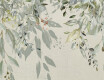 Stenna keramika 60 x 120 cm, siva, s cvetličnimi vzorci, mat A4H918 Flower