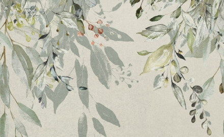 Stenna keramika 60 x 120 cm, siva, s cvetličnimi vzorci, mat A4H918 Flower