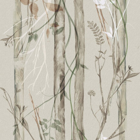 Stenna keramika 60 x 120 cm, siva, z rastlinskimi motivi, mat, A4H920 Erbario #3