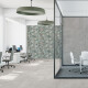 Stenna keramika 60 x 120 cm, bež barve, z rastlinskimi motivi, mat, A4H922 Kamu #2