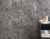 Stenna keramika 60 x 120 cm, siva, z rastlinskimi vzorci, mat A4H925 Panaria