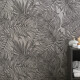 Stenna keramika 60 x 120 cm, siva, z rastlinskimi vzorci, mat A4H925 Panaria #1