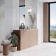 Velikoformatna keramika 100x100, marmor z žilami, sijajna, A4H944 Saffire Pearl #6