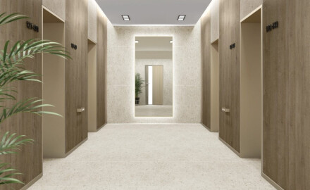 Glazirani keramični ploščici za tla 60x120, barva Sand, mat, rektificirani, A4H96, Lastryko