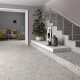 Glazirani keramični ploščici za tla 60x120, siva mat, rektificirana, A4H97, teraco #10