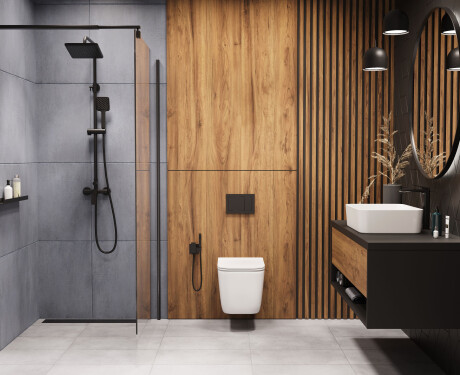 WC WC brez prirobnice PAROS bele barve s splakovalno oblogo