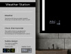 Oblikovalsko osvetljeno LED kopalniško ogledalo L02 #5