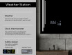 Dizajnersko osvetljeno LED kopalniško ogledalo L27 #5