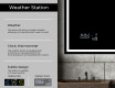 Oblikovalsko osvetljeno LED kopalniško ogledalo L49 #5