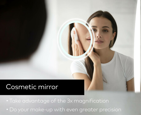 Dizajnersko osvetljeno LED kopalniško ogledalo L77 #8