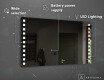 Zrcalo z osvetlitvijo LED na baterije L03 #4