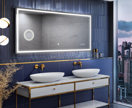 KOPALNIŠKO OGLEDALO Z LED LUČJO - SLIMLINE L49