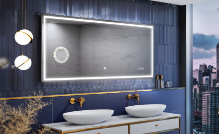 KOPALNIŠKO OGLEDALO Z LED LUČJO - SLIMLINE L49