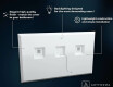 KOPALNIŠKO OGLEDALO Z LED LUČJO - SLIMLINE L77 #3