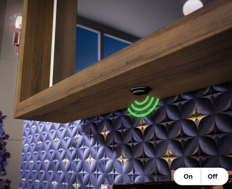 LED kopalniško ogledalo z okvirjem WoodenFrame v barvi Oslo hrast #6