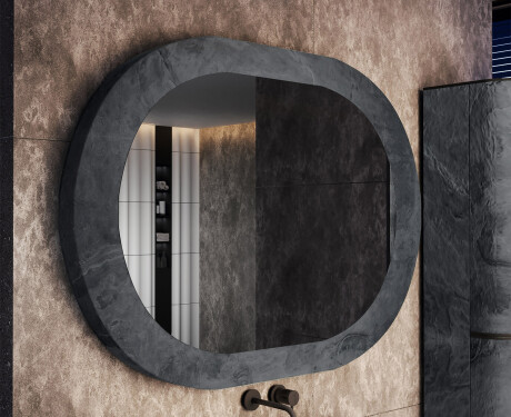 Lustro łazienkowe z kamiennym laminatem L295 #4