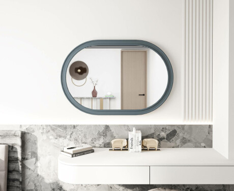 Kopalniško ogledalo z MDF okvirjem L301 #4