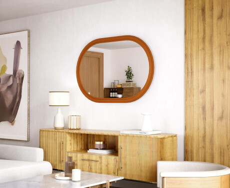 Kopalniško ogledalo z MDF okvirjem L301 #6