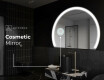 Polkrožno ogledalo z osvetlitvijo LED W222 #6