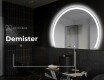 Polkrožno ogledalo z osvetlitvijo LED W222 #9