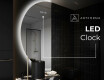 Polkrožno ogledalo z osvetlitvijo LED D221 #7
