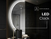 Polkrožno ogledalo z osvetlitvijo LED D222 #7